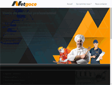 Tablet Screenshot of netgoce.fr